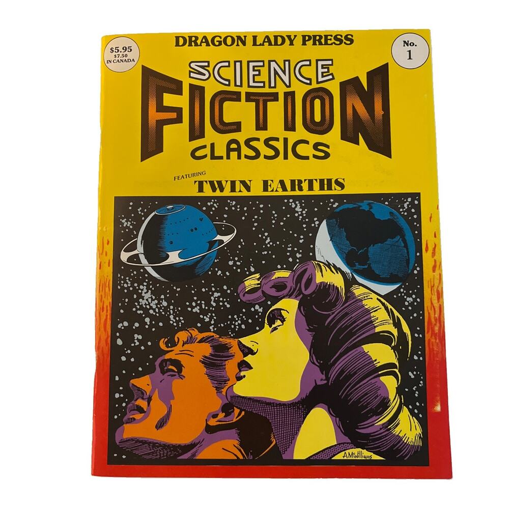Science Fiction Classics # 1 Twin Earths Dragon Lady Press 1987 Excellent Bagged